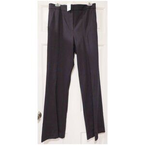 NWT - ANN TAYLOR Factory High Waist Trouser, Black, Size 10
